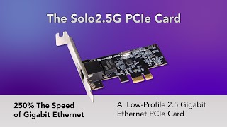 Sonnet Solo2.5G PCIe Cards