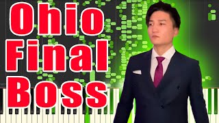 Ohio Final Boss but it's MIDI (Auditory Illusion) | Ohio Final Boss Piano sound