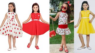 Top Stunning And Amazing Cotton Casual Wear Baby Frocks Designs