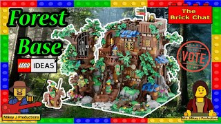 LEGO Ideas: Forest Base!!