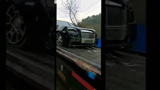 Rolls Royce Cullinan crash !!! build quality ❓