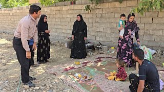 Jamshid's effort to reach his love.   Haider's family visited our house