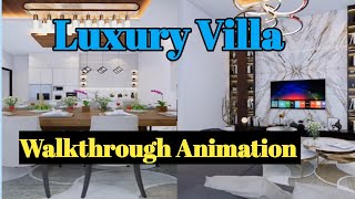 Luxury Villa walkthrough animation #APRDESIGN