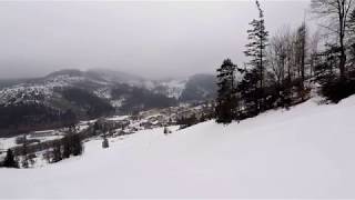 Ski Centrum Gugel Mlynky - Zimná studňa - Time Lapse Video GoPro HERO 5 Black 17.3.2018