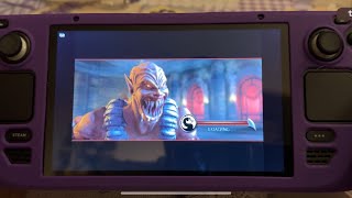 Mortal Kombat Deception  gameplay on steam deck