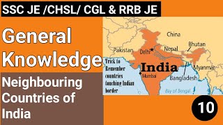 Neighbouring Countries of India | Lecture 10 | General Knowledge