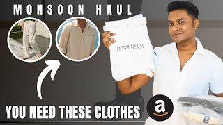 Monsoon Fashion Haul | Cheap Linen Shirts from Amazon