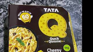 Tata Q Veg Review || Ready to cook meal in 60 seconds || Quick bites.