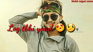 Are janab koi kisi ka khas nhi hota // very sad sayari status //mohit rajput status