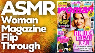 ASMR Woman magazine flip through, StevenAntonyASMR