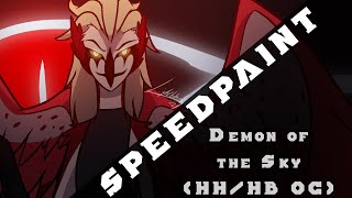 Demon of the Sky | Hazbin Hotel/Helluva Boss Oc Speedpaint