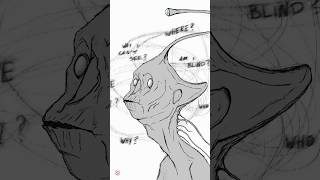 How to draw Skinny Alien [Fast version]