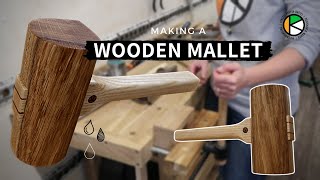 How to MAKE A WOODEN MALLET - "The Teardrop Mallet" | Woodworking