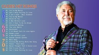 Best Golden Oldies of the 50s & 60s 🎵 Top Hits by Tom Jones, Paul Anka, Engelbert & Neil Sedaka