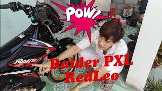 Công nghệ bay bổng cùng Suzuki Raider 150 PXL RedLeo đến từ vùng đất thép Củ Chi