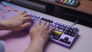 Perry IU with lubed MX Blacks Typing Sounds