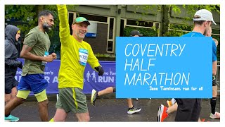 Gaz runs the Coventry Half Marathon April 28th 2024