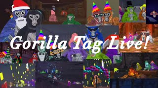 GORILLA TAG LIVE! Minigames & Chilling 😃👍