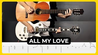 All My Love - Led Zeppelin | Tabs | Guitar Lesson | Cover | Tutorial | Solo | All Guitar Parts