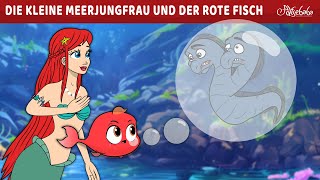 Die kleine Meerjungfrau und der Rote Fisch 🧜‍♀️ | Märchen für Kinder | Gute Nacht Geschichte