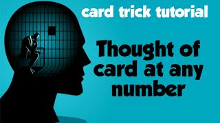 Card trick REVEALED/Thought of card at thought of number