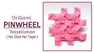 Origami Pinwheel Tesselation Ver-5 ( Master Jugal ) || Unit Tesselation Series-24 || ORIGAMI J15