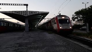 Morning railway traffic at Thessaloniki R.S. 1/6/19