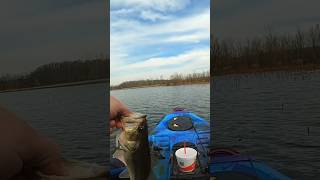 Kayak fishing with my wife! #fishing #familytime #yakrods #bfsfishing #bassfishing #nature #explore