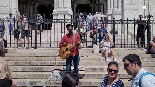 Guito B Joseph à la basilique du Sacré-Cœur de Montmartre (04/06/23)