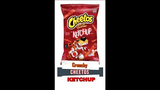 NEW! Cheetos Crunchy KETCHUP #SHORTS February 2024