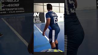 RECLAMOU E LEVOU O CARTÃO!!! #futsalskills #shortsvideo #futsalplayer #futsal #driblefutsal