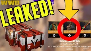 SECRET Weapon LEAKED in Call of Duty World War 2! NEW REVOLVER PISTOL! (CoD WW2 Resistance BATCH 2?)