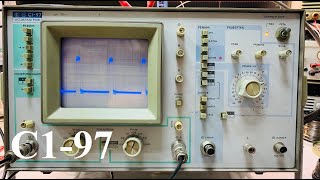 Ремонт осциллогроба С1 97!