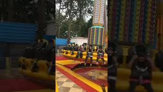 Pendulum on fun world amusement ride