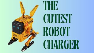 "The Cutest Robot Charger, power Up in Style: Alpha65 Robot Fast Charger - Fast and Compact!"