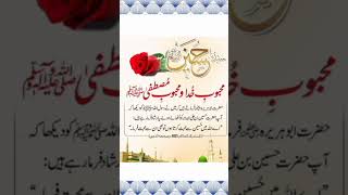 Yaa Hussain | Mahboob Khuda or Mustafa #viral #hadees #imamhussain #shorts #status #subscribe #share