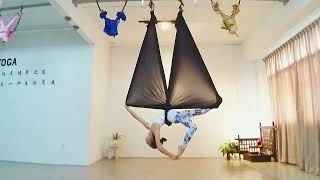 Aerial yoga aerial dance 空中瑜伽 空瑜舞韵 展布篇  双子风帆