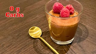 The Easiest 4-Ingredient Keto Protein Mousse Recipe You Can't Resist