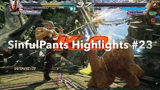 SinfulPants Tekken 7 Heihachi Online Highlights #23