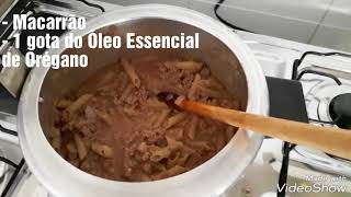 Doterra BRASIL / ÓLEO DE ORÉGANO NO MACARRÃO CREMOSO 🍲😋