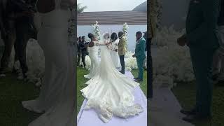 SEE WHAT THE LORD HAS DONE! #wedding #weddingdress #vows #nathanielbassey #shorts #intimateweddings