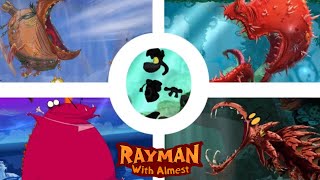 Rayman Origins – Все Боссы(Без Урона)!