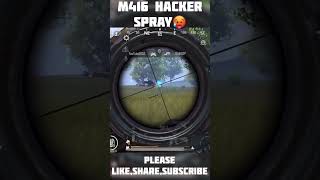 M416 hacker spray #bgmishorts #pubgshorts #jonathangaming #bgmi1vs4clutch #nadebgmi#scout