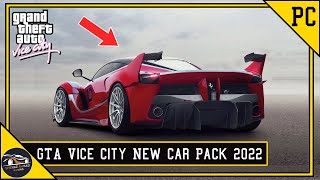 GTA Vice City New Car Pack Mod 2022 | How To Add Cars In GTA Vice City On Pc