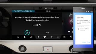 Jaguar I-PACE | Touch Pro Duo Bluetooth-Telefonkopplung