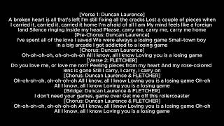 Arcade - Duncan Laurence ft. FLETCHER - Lyrics Reader