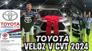 Toyota Veloz V CVT 2024 Tara Kunin natin