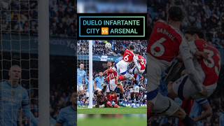 CITY 🆚 ARSENAL PICADO #parati   #premierleague #shortvideo