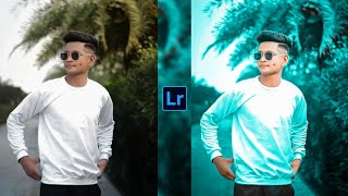 Cyan Color Lightroom Photo Editing Tutorial | Lightroom Mobile Cyn Color Photo Editing | Preset Free