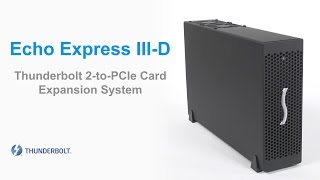 Sonnet Echo Express III-D Thunderbolt 2-to-PCIe Card Expansion Chassis Product Overview